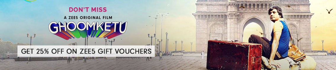 Zee5 Gift Vouchers