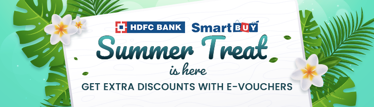 HDFC Smartbuy Summer Treat is here – Get Extra Discounts with E-vouchers
