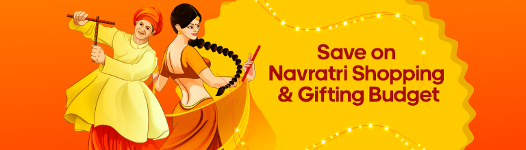 Looking for Navratri Shopping? Save on your Shopping & Gifting Budget with these options
