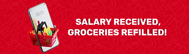It’s Salary Day: Stock Up Your Groceries