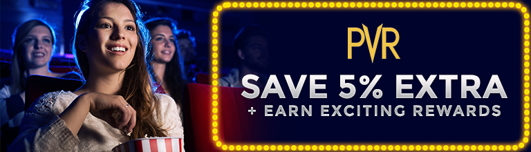 Watch August Blockbusters with PVR Vouchers