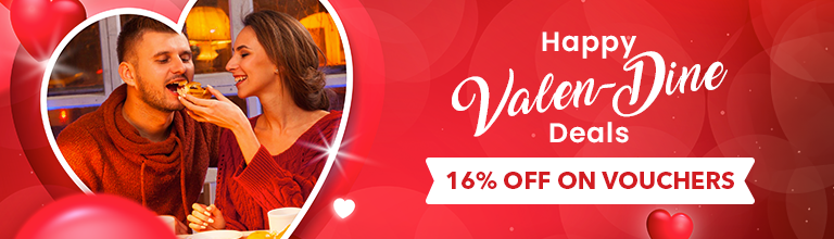 Food Vouchers For A Culinary Love Affair!