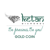 Ketan Diamonds Gold Coin