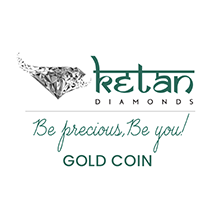 Ketan Diamonds Gold Coin